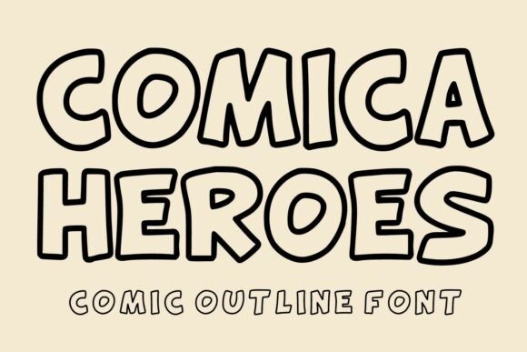 Comica Heroes: Bringing Bold, Playful Energy to Your Designs