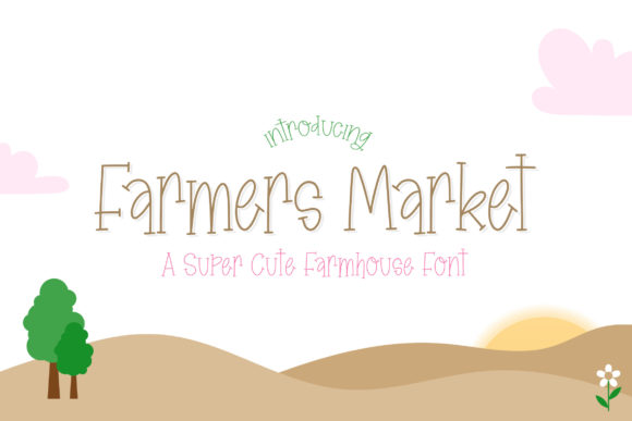 Farmers Market Font: A Quirky Asset for Authentic Design
