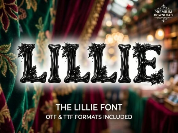Lillie: Unleash Your Brand's Dark Winter Elegance